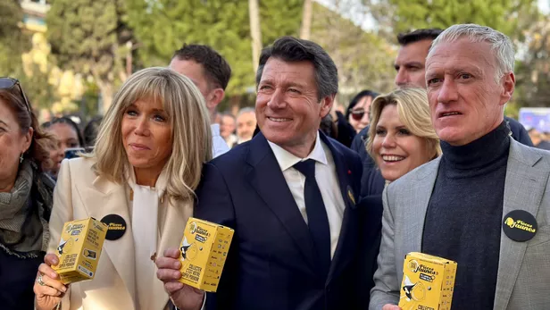 À Nice, Brigitte Macron inaugure l'édition 2023 des Pièces Jaunes