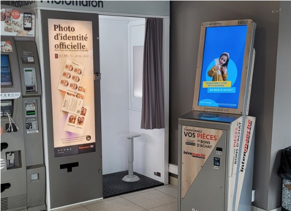 Coinstar installe une borne à l’Intermaché Super de Landres