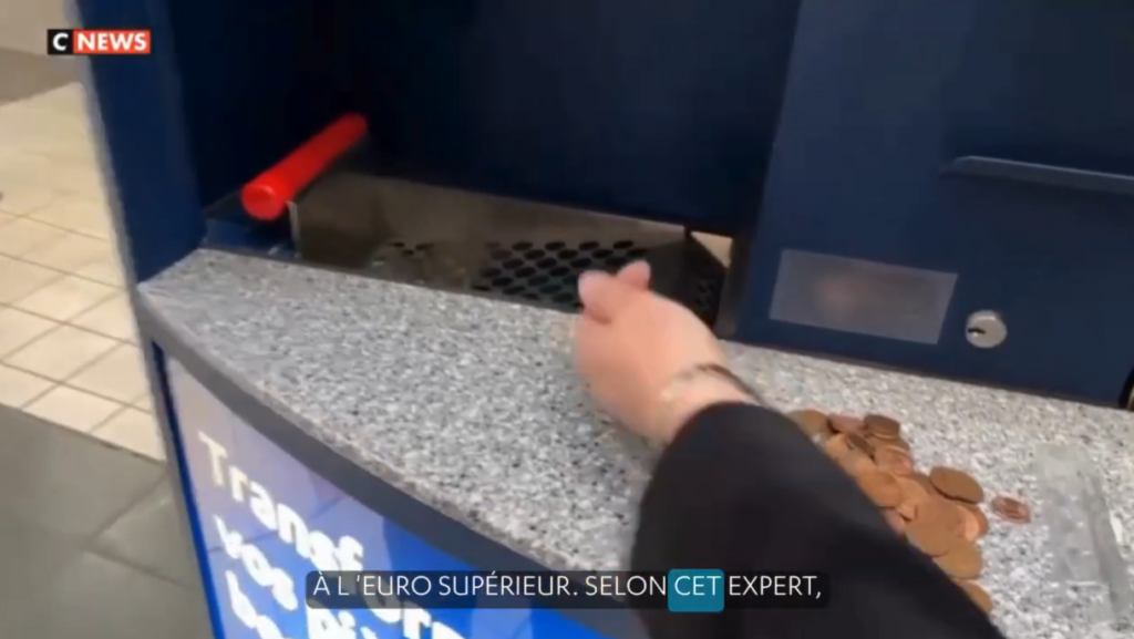 CNEWS : Bientôt la fin de la pièce de 1 centime ?