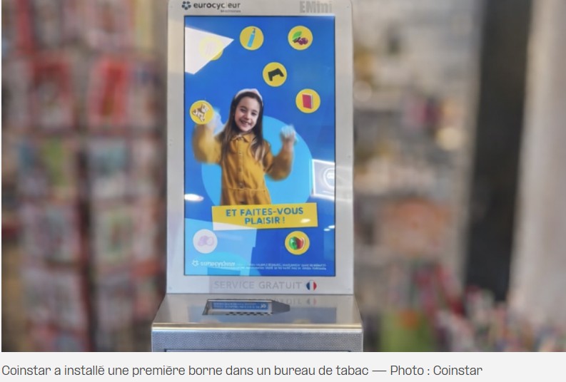 Coinstar France ouvre ses bornes à monnaie aux commerces indépendants