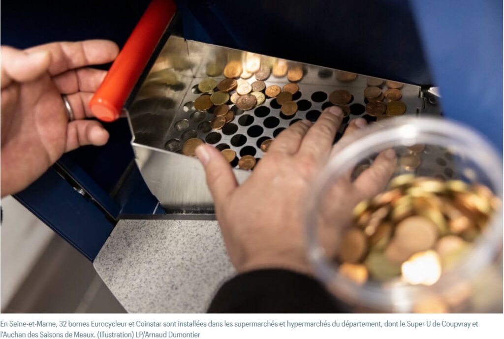 Ces « pièces qui traînent » peuvent rapporter gros : 7,4 millions d’euros recyclés en bons d’achat en Ile-de-France