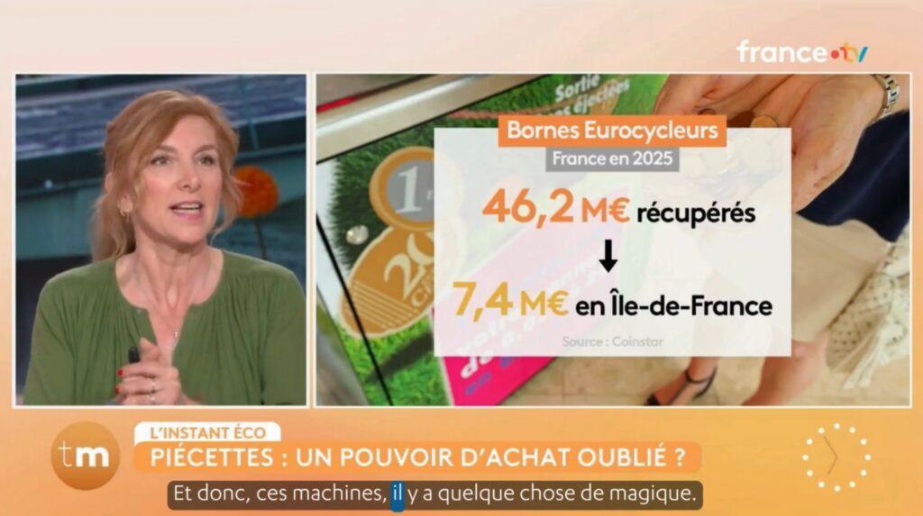 Télématin France 2 - L'instant éco : Piécettes, un pouvoir d'achat oublié ?