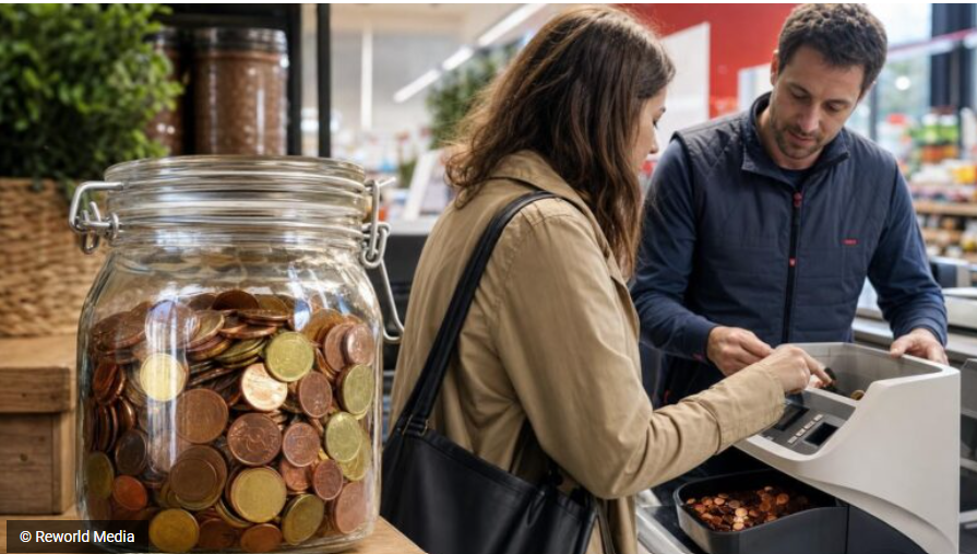 Si vous avez un bocal de pièces rouges, cette astuce en supermarché peut vous rapporter jusqu’à 50 € d’un coup