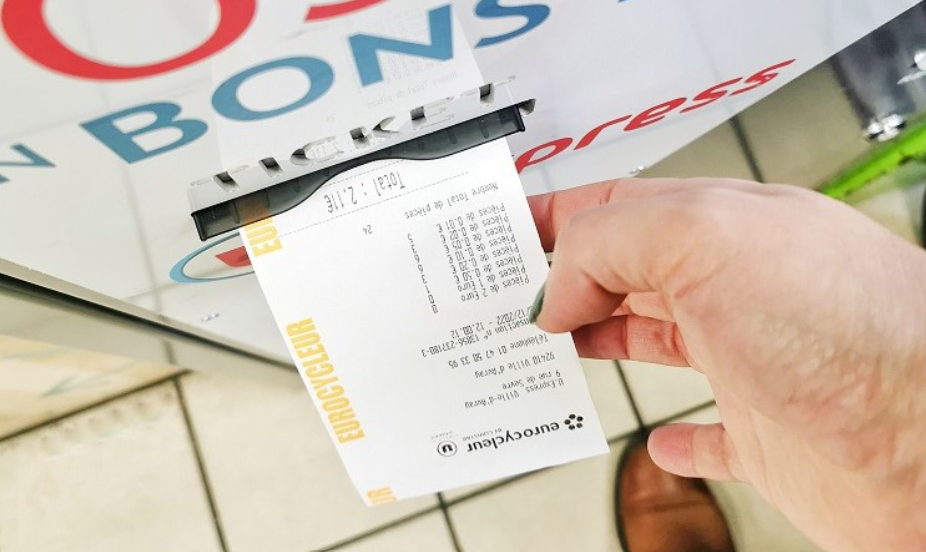 Eurocycleur Coinstar, utilisez vos petites pièces !